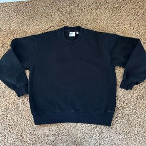 Black Crewneck Sweatshirt